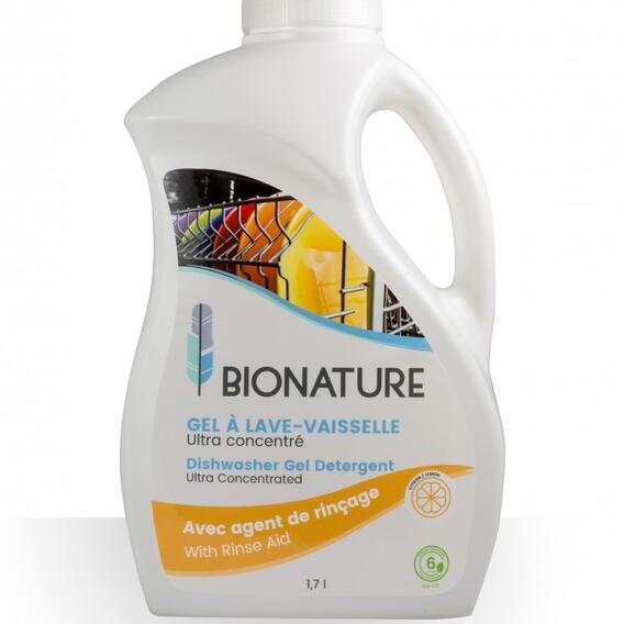 Dishwasher Gel Detergent with Rinse Aid