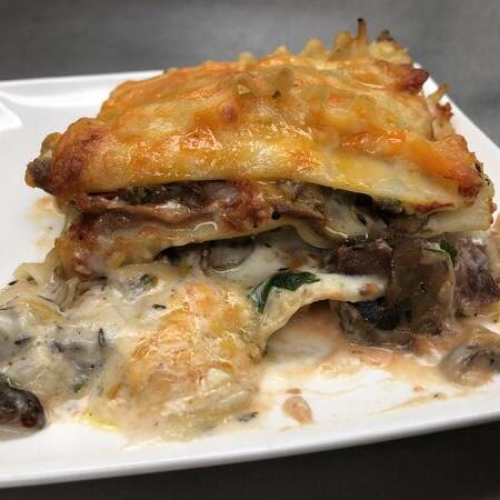  Duck confit lasagna