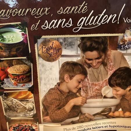 Cookbook- gluten free in french only